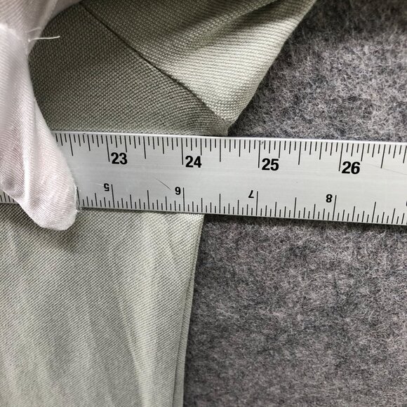 Uniqlo x Theory Airism Polo Shirt Mens XL Short Sleeve 1/4 Zip Sage Green - Picture 7 of 9